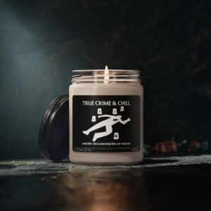 True Crime & Chill: Murder Documentaries on Repeat | Funny True Crime Scented Candle