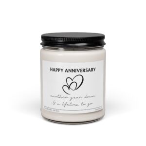 Happy Anniversary! Another Year Down & a Lifetime to Go | Happy Wedding Anniversary Scented Candle