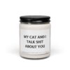 My Cat and I Talk Shit About You | Funny Scented Candle