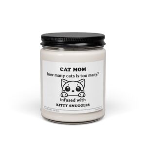 Cute Cat Mom Scented Candle #SC77