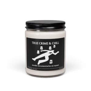 True Crime & Chill: Murder Documentaries on Repeat | Funny True Crime Scented Candle