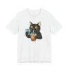 Funny Cat Drinking Bubble Tea T-Shirt