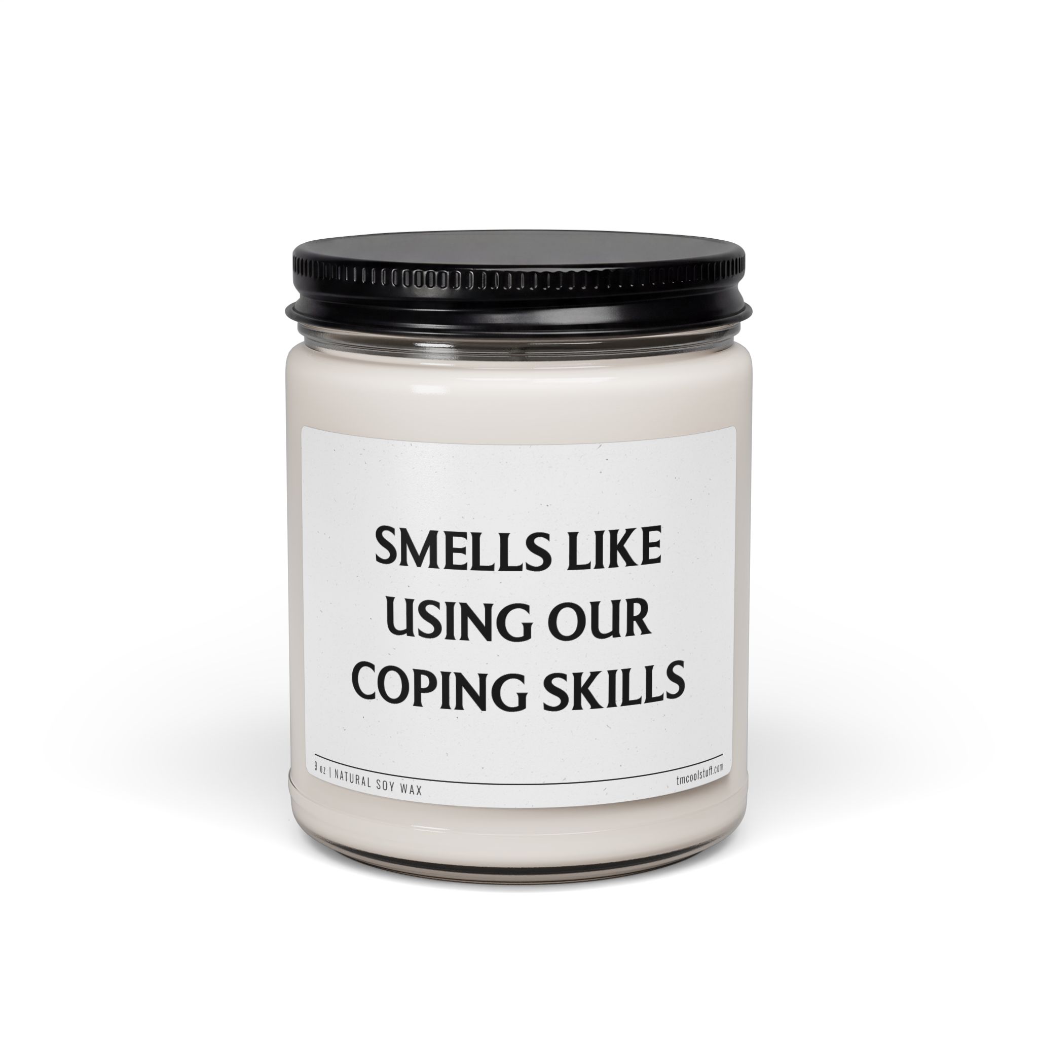 Smells Like Using Our Coping Skills | Funny Hospice Social Worker Scented Candle