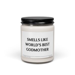 Smells Like World's Best Godmother | Funny Godmother Scented Candle