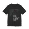 Funny Cat Selfie with Mothman T-Shirt