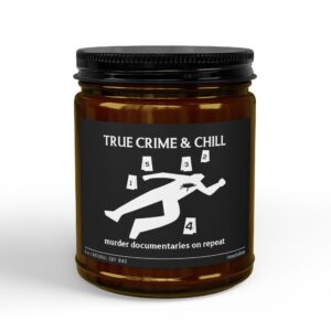 True Crime & Chill: Murder Documentaries on Repeat | Funny True Crime Scented Candle