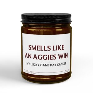 Funny Texas A&M Aggies Football – Baseball Candle #SC147