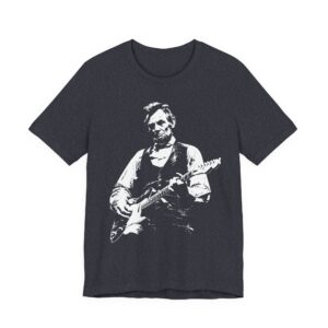 Abraham Lincoln Playing Guitar | 4th of July Independence Day T-Shirt