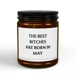 Funny May Birthday Gift Scented Candle #SC117