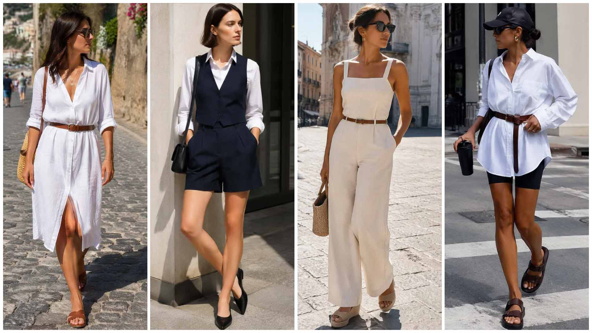 Summer quiet luxury outfit formulas for effortless warm weather style