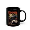 Funny Vampurr Vampire Cat Mug | Retro Pun, Horror Fan Gift #HW27