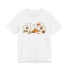Cozy Halloween Ghost Bees Tee | Cute Pumpkin Patch Fall Shirt